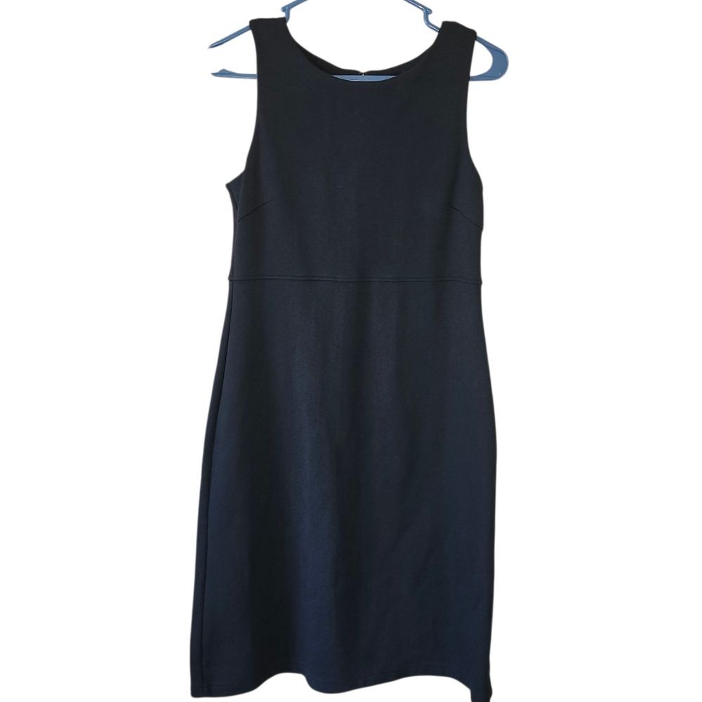 Hanna Andersson Black Sleeveless Sheath Dress. Sz. S